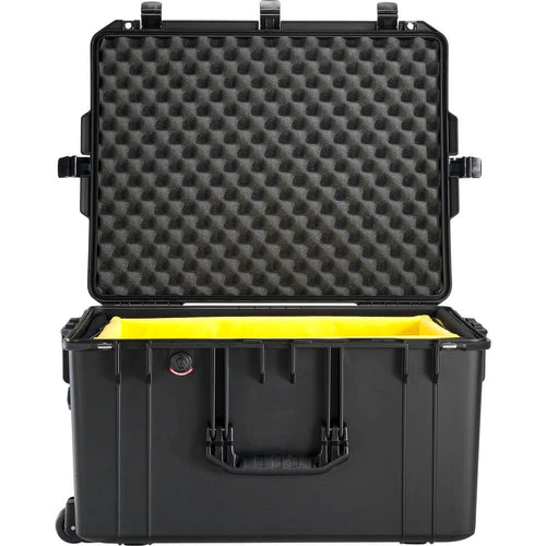 Pelican 1607 Air Case With Padded Dividers - Black