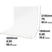 EASIFRAME® Cyclorama Fabric Curved Frame Skin / Chroma Key (White)
