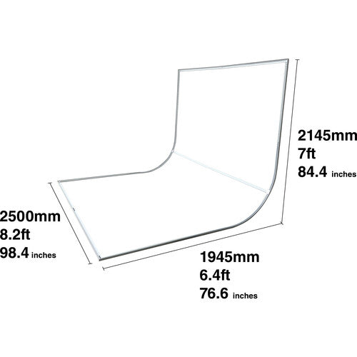 EASIFRAME® Cyclorama Curved Fabric Frame