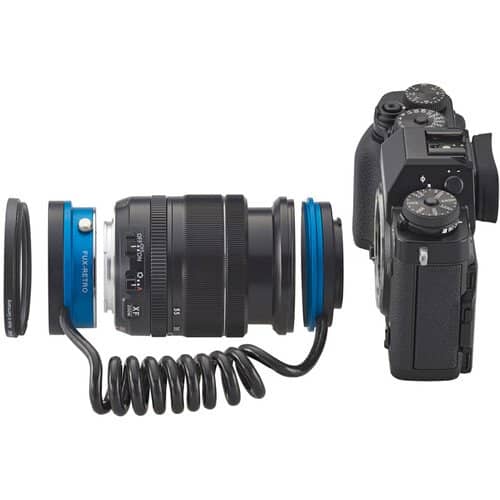 Novoflex FUX-RETRO Automatic Reverse Adapter for FUJIFILM X-Mount Including Heliopan Protection Filter