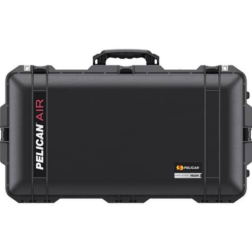 Pelican 1626WD Wheeled Air Case with Padded Dividers (Black)