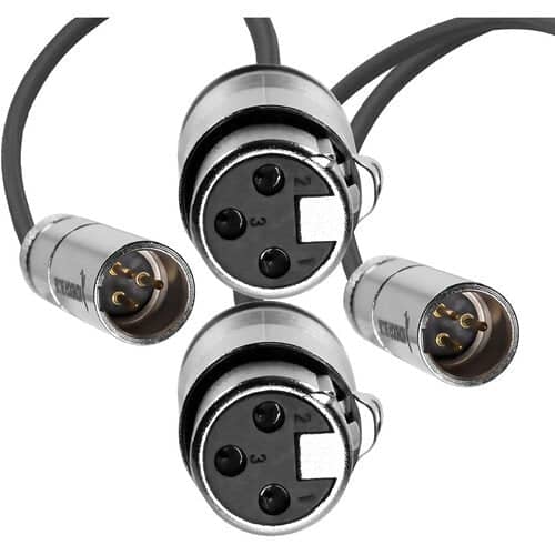 Kondor Blue Mini XLR Male to XLR Female 16