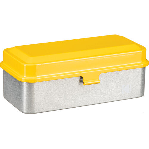 Kodak 120/135 Film Case - Yellow/Silver