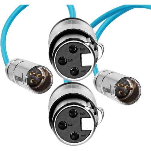 Kondor Blue Mini XLR Male to XLR Female 16