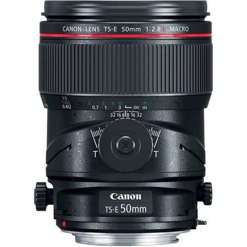 Canon TS-E 50mm f/2.8L Macro Tilt Shift Lens