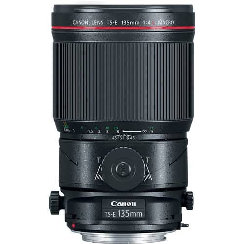 Canon TS-E 135mm f/4L Macro Tilt Shift Lens