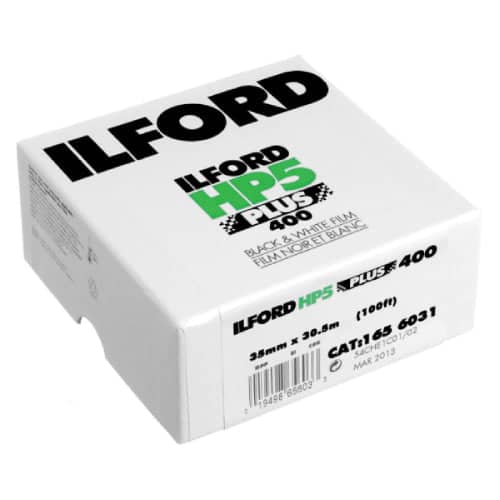 Ilford HP5 Plus ISO 400 35mm x 30.5m Roll Black & White Film