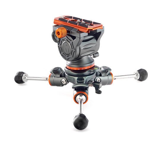 3 Legged Thing Legends Jay Carbon Fiber Tripod System with Quick Leveling Base & AirHed Cine-V Fluid Head