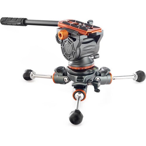 3 Legged Thing Legends Jay Carbon Fiber Tripod System with Quick Leveling Base & AirHed Cine-V Fluid Head