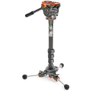 3 Legged Thing Legends Jay Carbon Fiber Tripod System with Quick Leveling Base & AirHed Cine-V Fluid Head