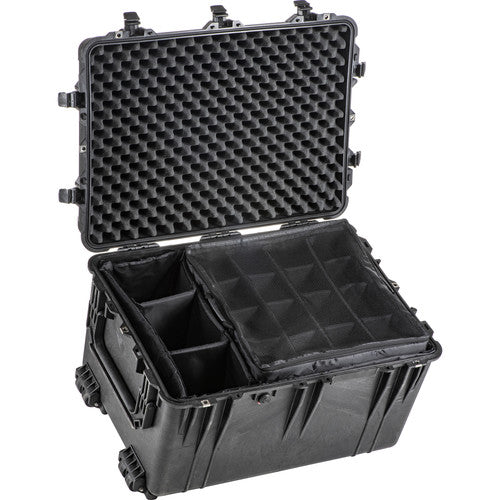 Pelican Case 1660 Black w/ Divider