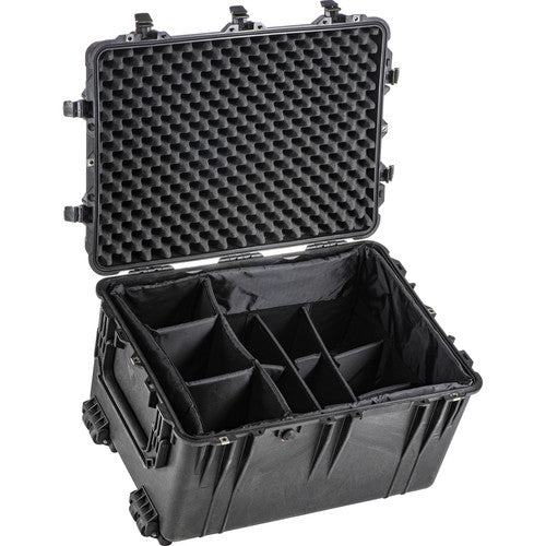 Pelican Case 1660 Black w/ Divider