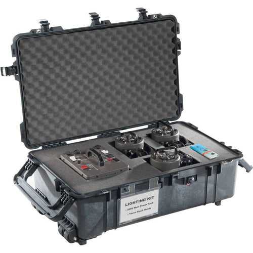 Pelican 1670 Case with Foam (Black)