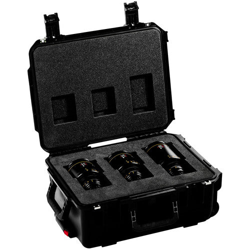 Atlas Lens Co IP67 3 Lens Case with B Set Foam