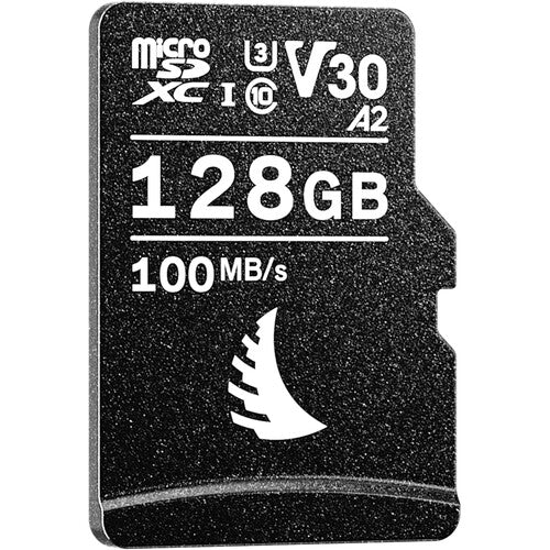 Angelbird AV PRO 128GB microSDXC UHS-I 100MB/s Memory Card with SD Adapter - V30