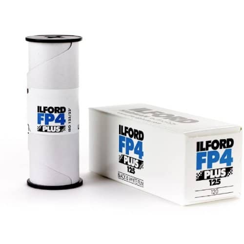 Ilford FP4 Plus ISO 125 120 Roll Black & White Film