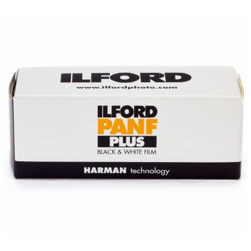 Ilford Pan F Plus ISO 50 120 Roll Black & White Film