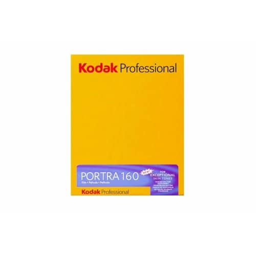 Kodak Portra 160 Color Negative Sheet Film (4 x 5", 10 Sheets)