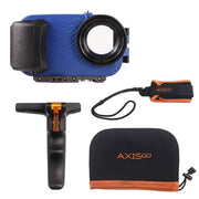 AxisGo 11 ProMax Ocean Blue Action Kit (w/Pistol, Leash, Case) - w/iPhone 11 Bumper Kit included
