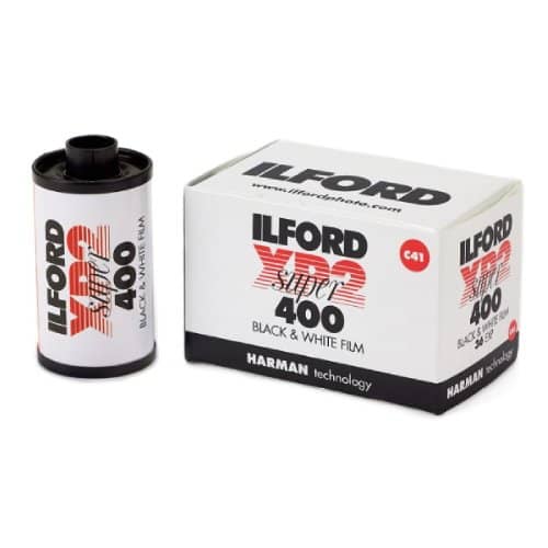 Ilford XP2 Super ISO 400 35MM 36 Exposure Black & White Film