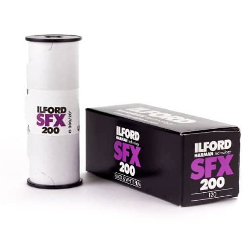 Ilford SFX 200 120 Roll Black & White Film