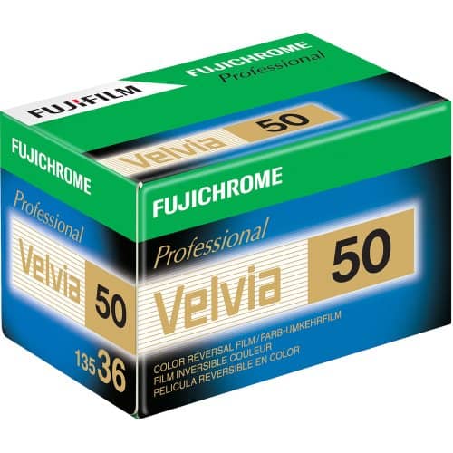 Fujifilm Fujichrome Velvia 50 (35mm Roll Film, 36 Exposures)