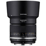 Samyang 85mm F1.4 MK2 UMC II Canon EF Full Frame Camera Lens