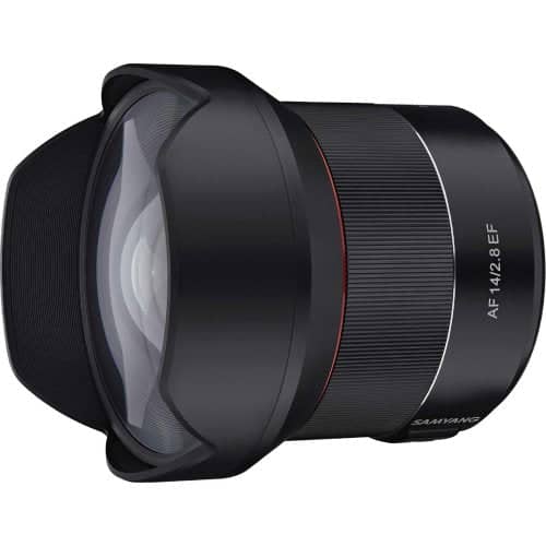 Samyang 14mm F2.8 Auto Focus UMC II Canon EF Full Frame Camera Lens