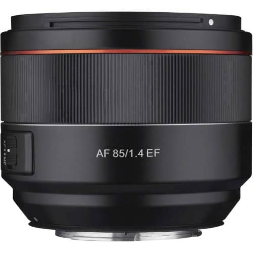 Samyang 85mm F1.4 Auto Focus UMC II Canon EF Full Frame Camera Lens