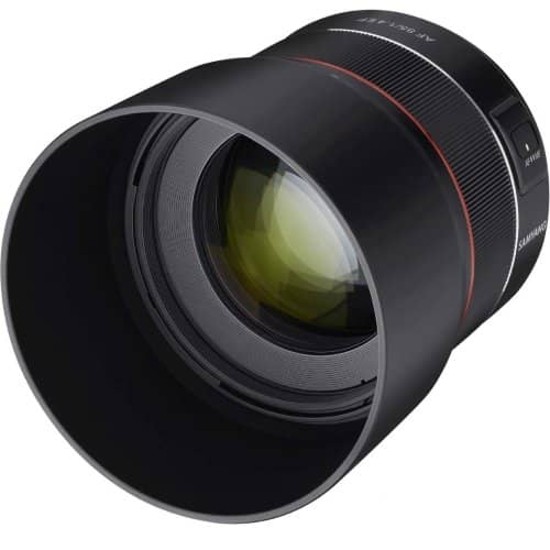 Samyang 85mm F1.4 Auto Focus UMC II Canon EF Full Frame Camera Lens