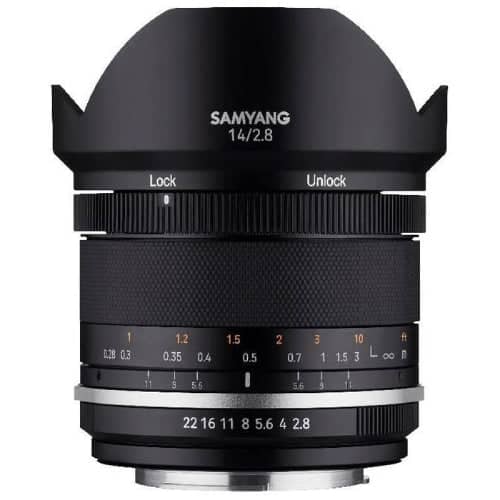 Samyang 14mm F2.8 MK2 UMC II Nikon Full Frame Camera Lens