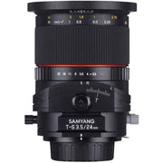 Samyang 24mm F3.5 Tilt & Shift ED AS UMC Nikon AE Full Frame Camera Lens
