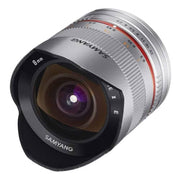 Samyang 8mm F2.8 Fisheye UMC II APS-C Canon M - Silver