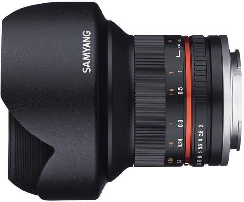 Samyang 12mm F2.0 UMC II APS-C - Black Cinema Lens - Sony FE Mount