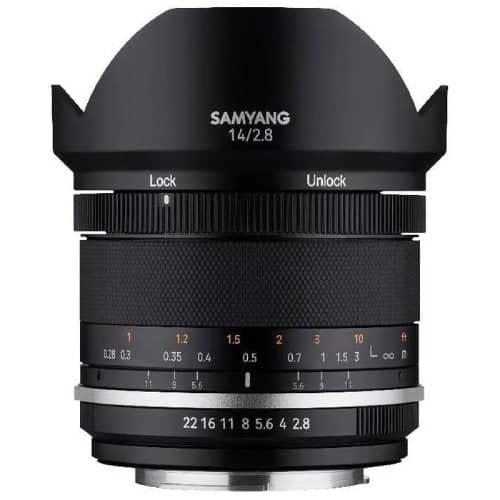 Samyang 14mm F2.8 MK2 UMC II Sony FE Full Frame Camera Lens