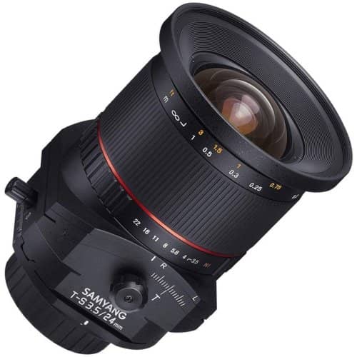 Samyang 24mm F3.5 Tilt & Shift ED AS UMC Sony E Full Frame Camera Lens