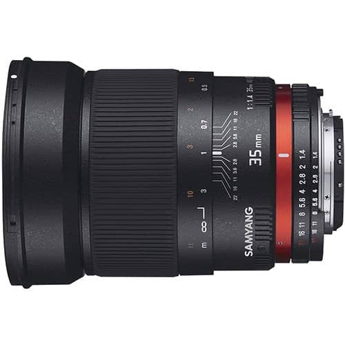 Samyang 35mm F1.4 UMC II Sony Full Frame Auto Focus
