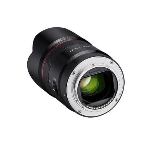 Samyang 75mm F1.8 Auto Focus UMC II Sony E Full Frame Camera Lens