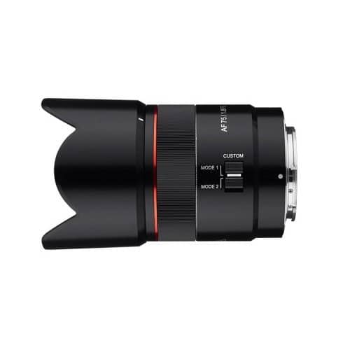 Samyang 75mm F1.8 Auto Focus UMC II Sony E Full Frame Camera Lens