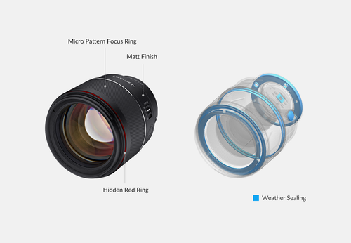 Samyang 85mm F1.4 MK2 AutoFocus Sony FE Full Frame Camera Lens