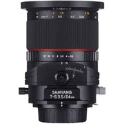 Samyang 24mm F3.5 Tilt & Shift ED AS UMC Fujifilm X Full Frame Lens