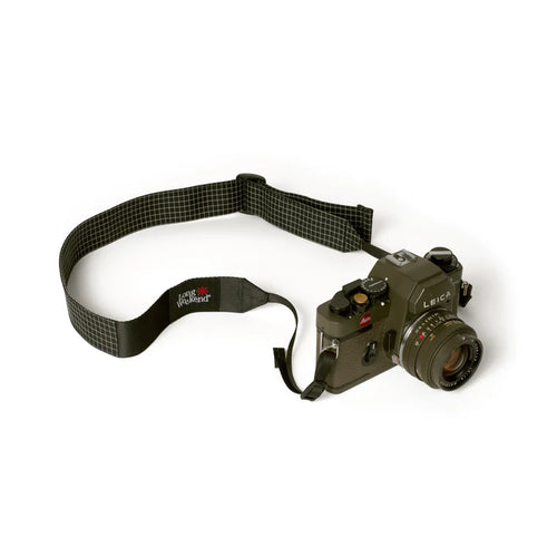 Long Weekend - Adjustable Camera Neck Strap - Black
