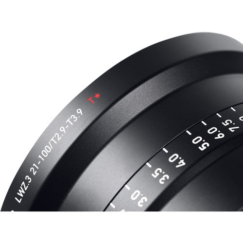 Zeiss LWZ.3 21-100mm/T2.9-3.9 Lightweight Zoom Cine Lens for Sony E-Mount