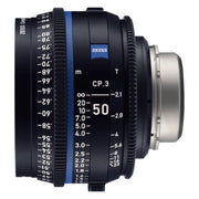 Zeiss CP.3 50mm T2.1 Feet Compact Prime Cine Lens for Canon EF Mount