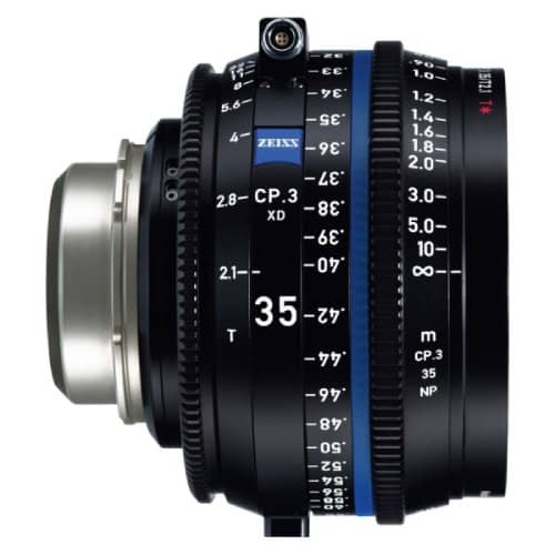 Zeiss CP.3 35mm T2.9 Feet XD Extended Data Compact Prime Cine Lens for PL Mount