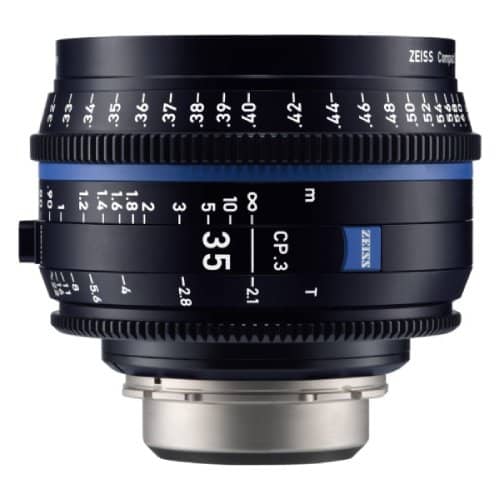 Zeiss CP.3 35mm/T2.1 Feet Compact Prime Cine Lens for PL Mount
