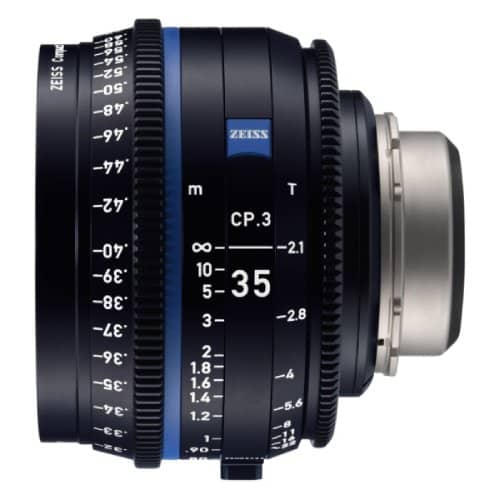 Zeiss CP.3 35mm/T2.1 Feet Compact Prime Cine Lens for PL Mount
