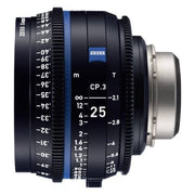 Zeiss CP.3 25mm T2.1 Feet Compact Prime Cine Lens for PL Mount