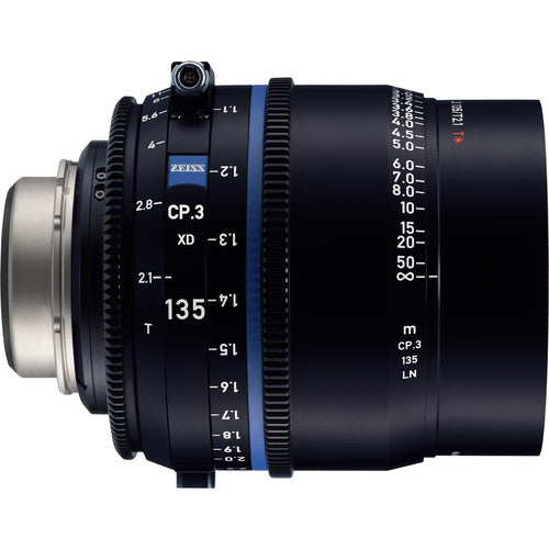 Zeiss CP.3 135mm T2.1 Feet XD eXtended Data Compact Prime Cine Lens for PL Mount