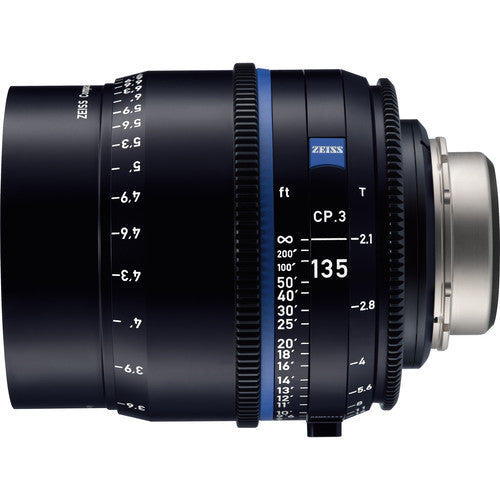 Zeiss CP.3 135mm/T2.1 Feet Compact Prime Cine Lens for PL Mount